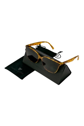 Lunettes de soleil polarisées mixte - Catégorie 3 - Marc Lauder - Jaune et marron