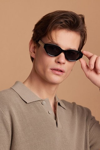 Lunettes de soleil polarisées mixte Chante - Catégorie 3 - Noir