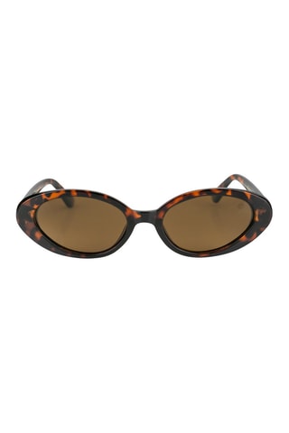 Lunettes de soleil polarisées mixte Rebecca - Catégorie 3 - Marron foncé et jaune foncé