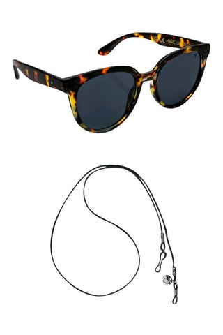 Lunettes de soleil polarisées et chaîne mixte - Catégorie 3 - Marron