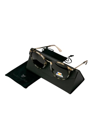 Lunettes de soleil polarisées mixte - Catégorie 3 - Marron et gris