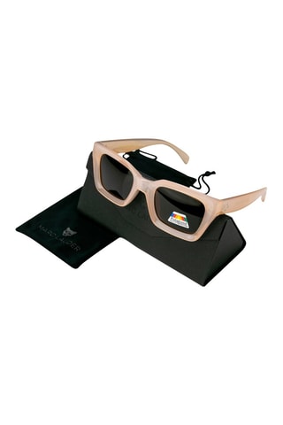 Lunettes de soleil polarisées - Catégorie 3 - Beige et marron