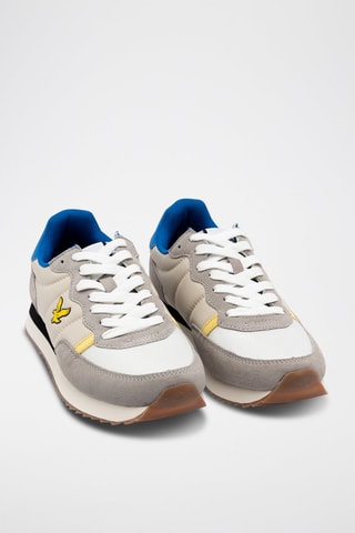 Leren Sneakers - Grijs