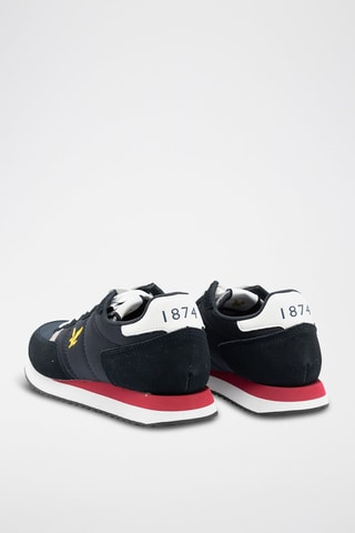 Nubuck Sneakers - Marineblauw