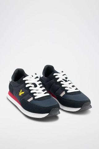 Nubuck Sneakers - Marineblauw