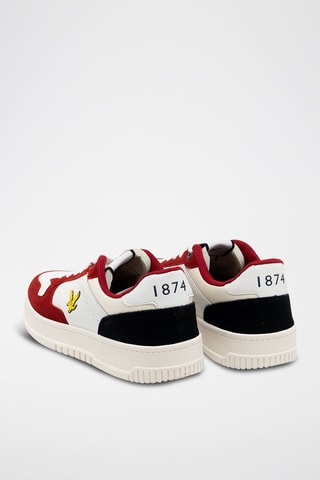 Leren Sneakers - Rood