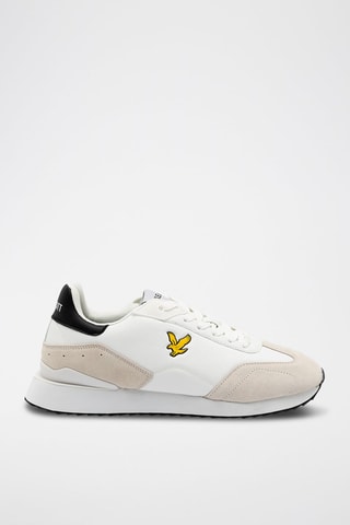 Leren Wedge Sneakers - Wit