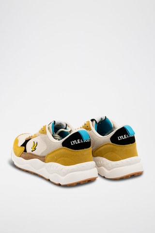 Leren Sneakers - Geel