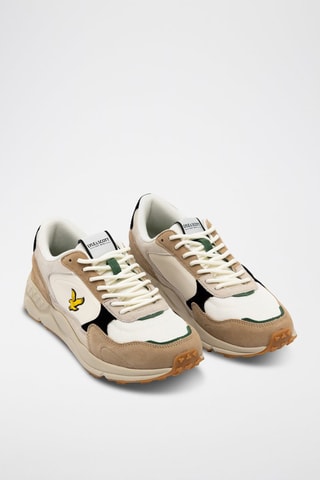 Leren Sneakers - Beige
