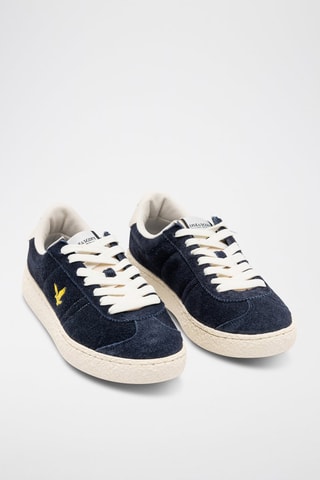 Nubuck Sneakers - Marineblauw