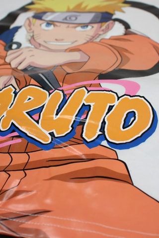 Camisola de alças e calções Naruto Uzumaki - Branco e preto - Branco, amarelo e castanho