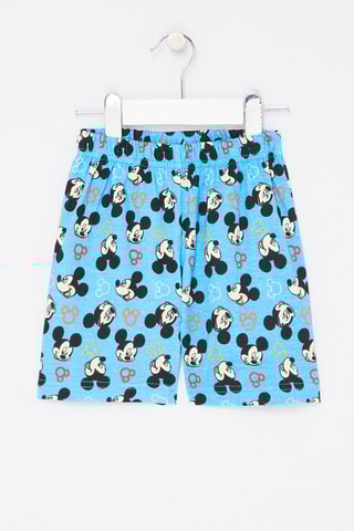 Camisola de alças e calções Mickey Disney Azul e branco - Azul