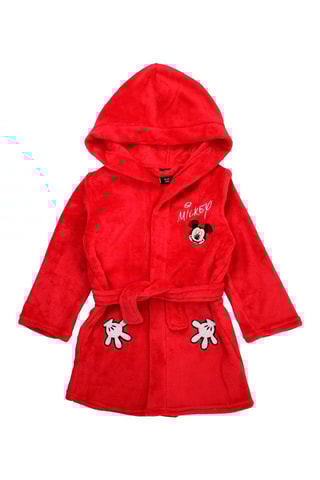 Robe de chambre polaire Mickey Disney  - Rouge