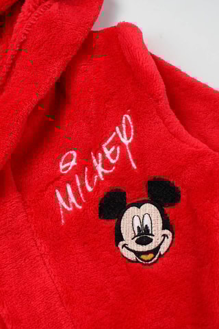Robe de chambre polaire Mickey Disney  - Rouge