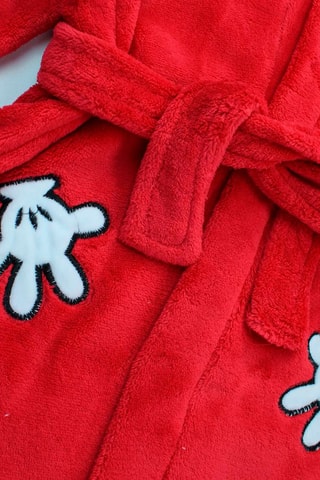 Robe de chambre polaire Mickey Disney  - Rouge