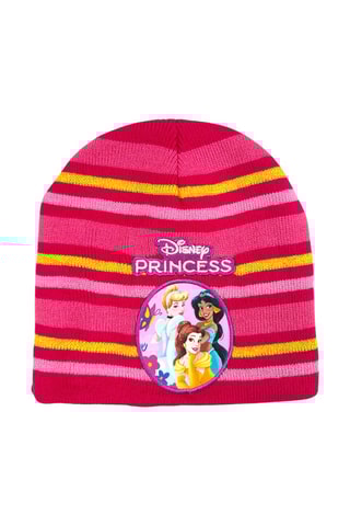 Bonnet et gants Princesses Disney  - Rose