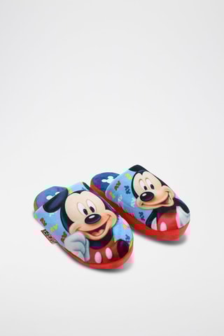 Pantoufles Mickey Disney Bleu - Bleu