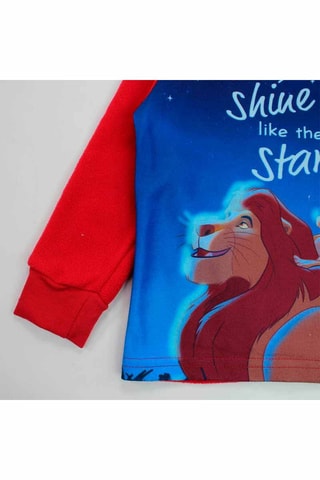 Pyjama polaire Le Roi Lion Disney  - Rouge