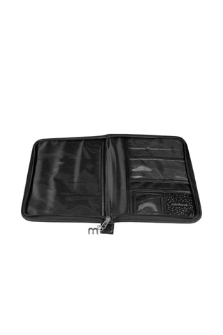 Etui pour carnet de santé Deluxe - Noir et gris