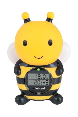 Thermomètre pour le bain - Jaune et noir