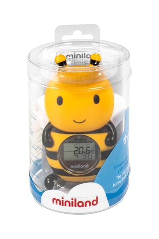 Thermomètre pour le bain - Jaune et noir