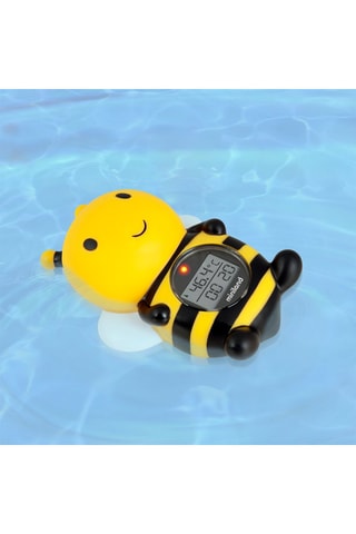 Thermomètre pour le bain - Jaune et noir