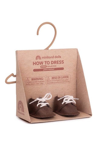 Bottines pour poupée - Marron - Dès 3 ans