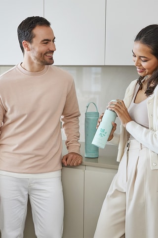 Porte-gourde isotherme - Turquoise