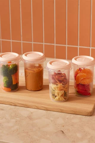 4 boîtes de conservation hermétiques - 4 x 330 ml - Dès la naissance