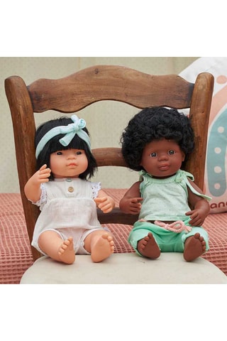 Poupée bébé afro-américaine - Dès 10 mois