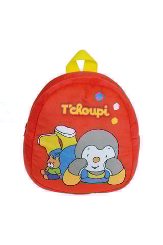 Sac à dos T’choupi et Doudou T’choupi - Rouge