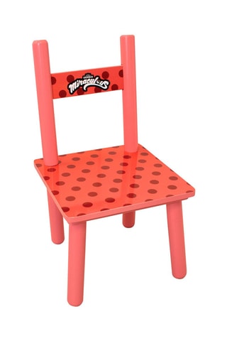 Table et chaise Miraculous : Les Aventures de Ladybug et Chat Noir - Dès 3 ans - 61 x 41,5 x 42 cm