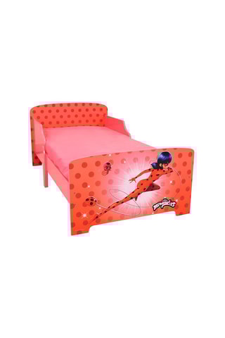 Lit avec sommier à lattes Miraculous : Les Aventures de Ladybug et Chat Noir - Dès 3 ans - 140 x 70 cm