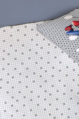 Drap-housse Spider-Man Avengers Marvel - Blanc et noir