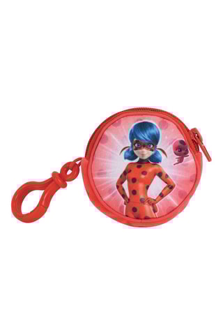 Porte-monnaie Ladybug et Chat noir Miraculous - Rouge