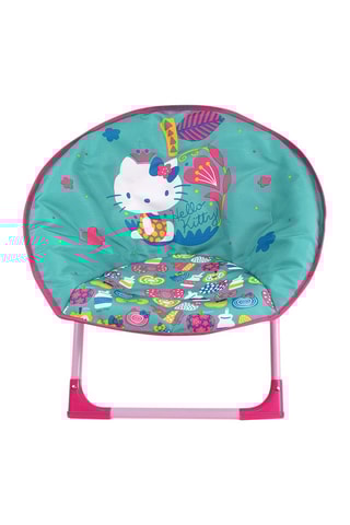 Siège-lune pliable Hello Kitty Sanrio - Bleu et rose - Dès 3 ans