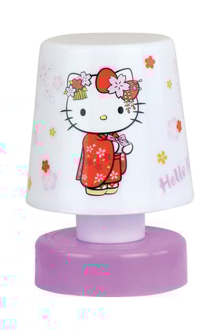 Veilleuse à poussoir Hello Kitty Sanrio - Blanc