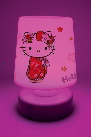 Veilleuse à poussoir Hello Kitty Sanrio - Blanc