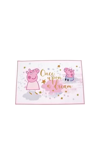 Tapis Peppa Pig Rose - 120 x 80 cm