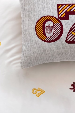 Parure de couette Harry Potter en coton 115 fils/cm² - Gris