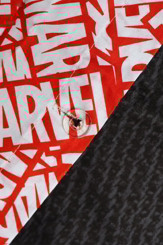 Parure de couette Marvel - Noir et rouge