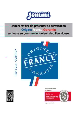 Fauteuil club Trotro Dès 12 mois