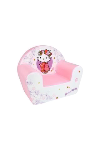 Fauteuil Hello Kitty Sanrio - Blanc et violet