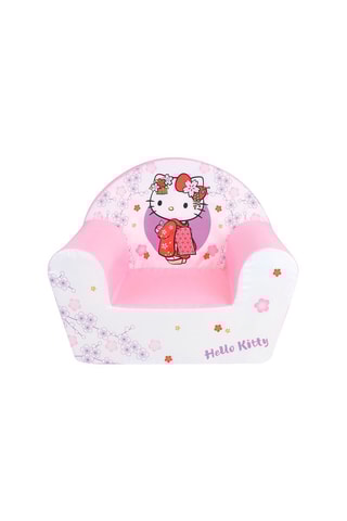 Fauteuil Hello Kitty Sanrio - Blanc et violet