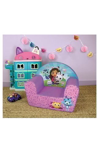 Fauteuil Gabby et la Maison Magique - Rose et violet