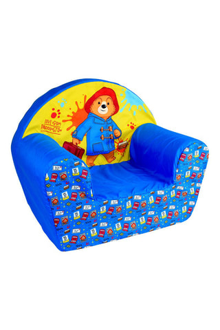 Fauteuil Paddington - Bleu roi et jaune