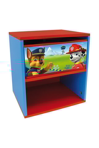 Table de chevet 1 tiroir Chase et Marcus Pat’ Patrouille - 33 x 30 x 36 cm