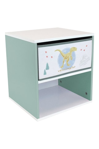 Table de chevet 1 tiroir Jurassic World - 33 x 30 x 36 cm