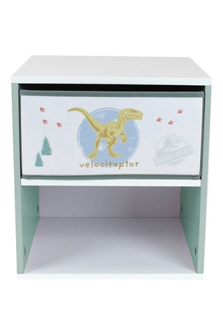 Table de chevet 1 tiroir Jurassic World - 33 x 30 x 36 cm