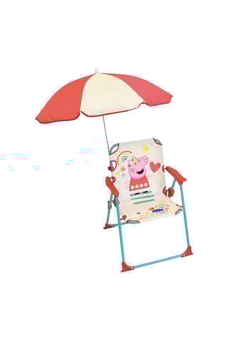 Chaise avec parasol Peppa Pig Dès 3 ans